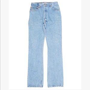 Shop Re/done High Rise Boot Cut Jeans